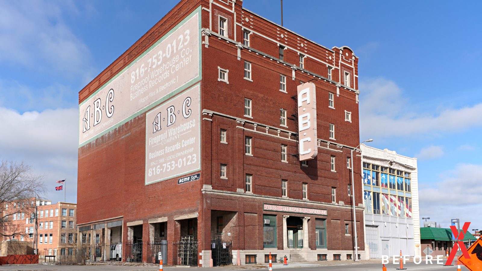 The ABC ghost signs before restoration