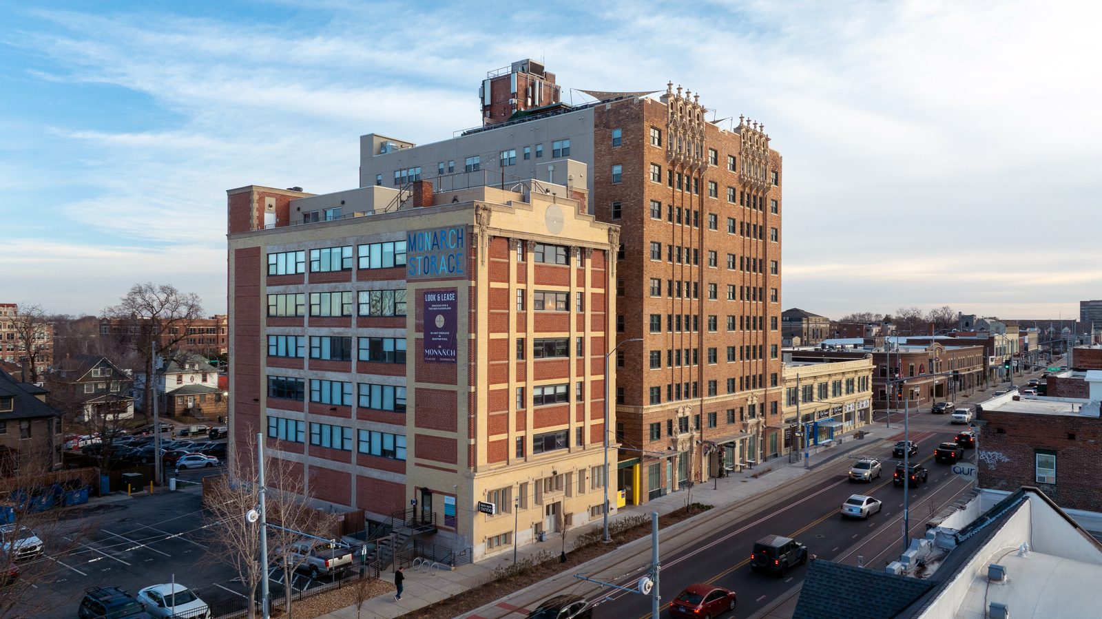The Netherland, a restored Spanish Revival apartment hotel at 39th and Main